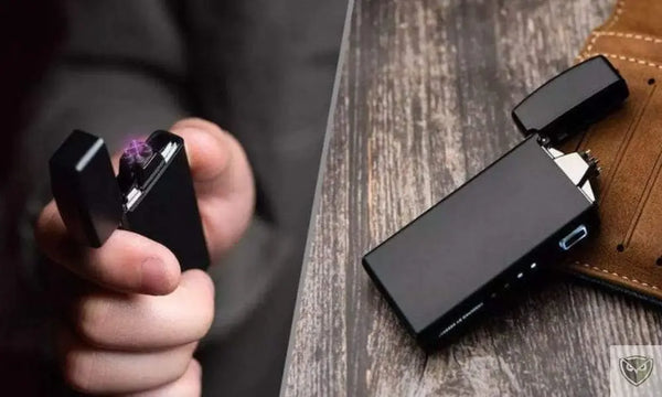 COMMENT FONCTIONNE UN BRIQUET TEMPETE RECHARGEABLE USB À ARC ÉLECTRIQUE