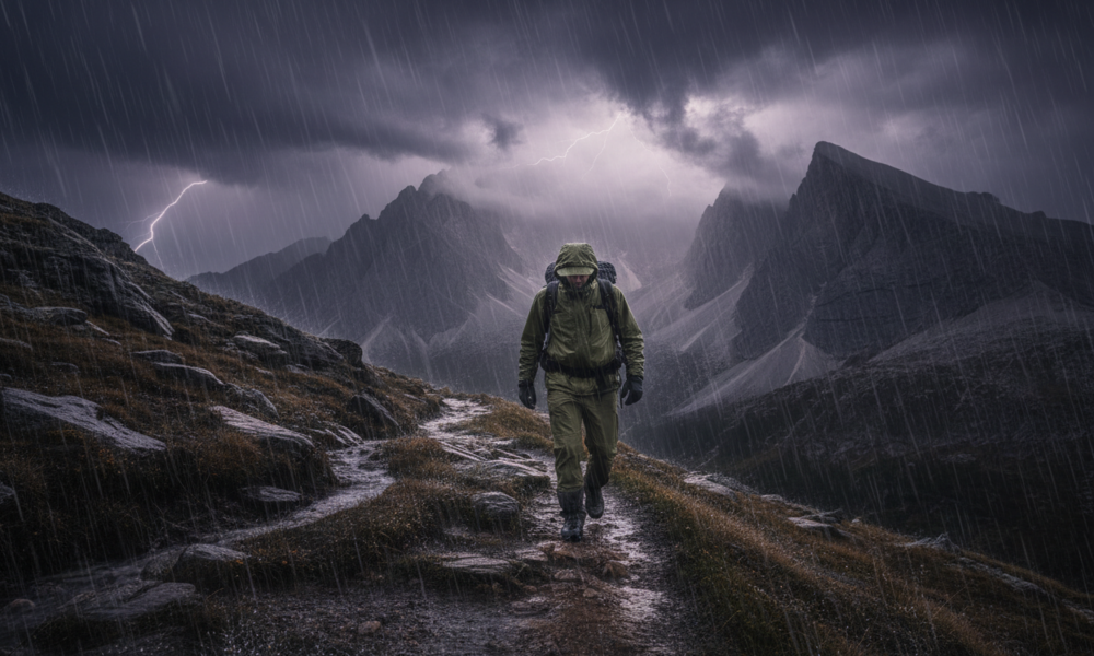 Walking in the rain: essential gear to stay dry