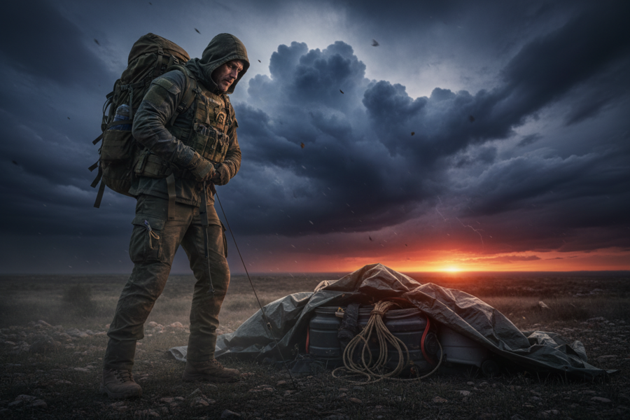 Storm and strong winds: how to secure your camp or home
