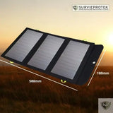 chargeur solaire pliable usb
