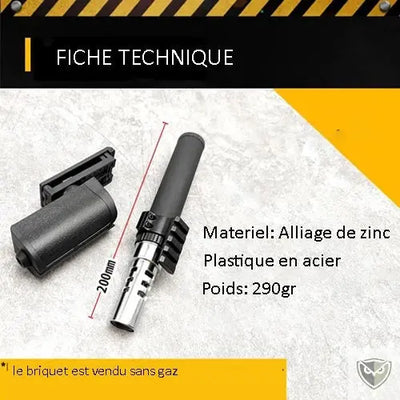 briquet tempete survie