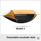 hamac avec moustiquaire bivouac
