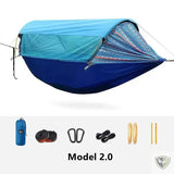 hamac avec moustiquaire bivouac