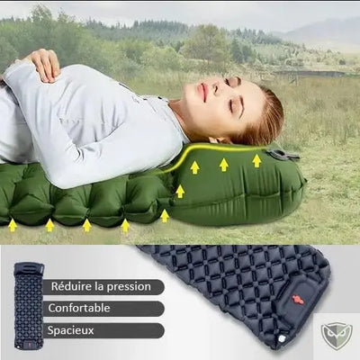 Matelas de randonnée auto-gonflable pratique