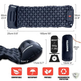 Matelas de randonnée auto-gonflable waterproof