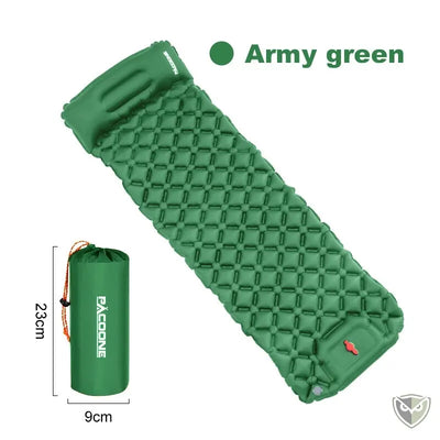 Matelas de randonnée auto-gonflable survie