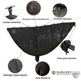 BIVOUAK™ Moustiquaire pour Hamac survieprotek