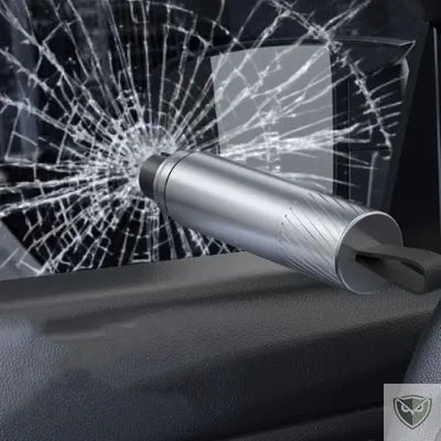 BIVOUAK™ Outil d'Urgence pour Voiture, Brise-Vitre & Coupe-Ceinture survieprotek