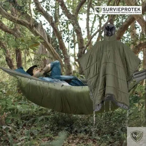poncho manteau multifonctionnel