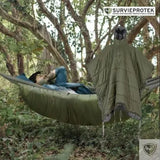 poncho manteau multifonctionnel