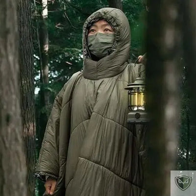 poncho manteau trek