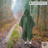 poncho randonnée manteau