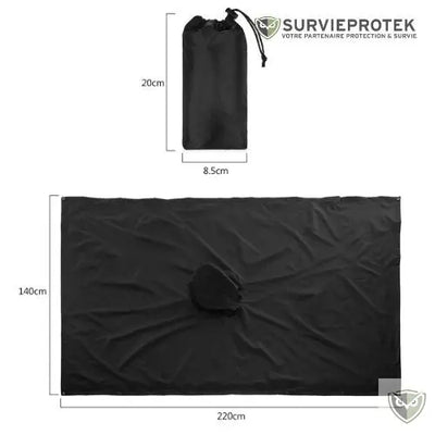 poncho randonnée pliable