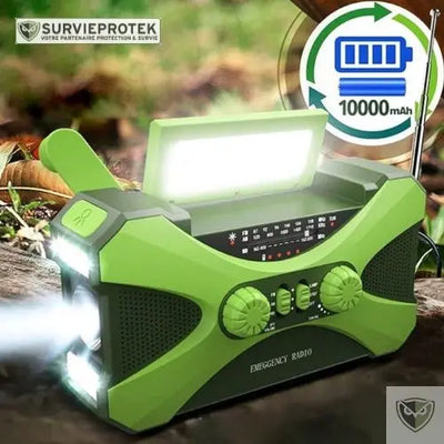 radio lampe SOS urgence