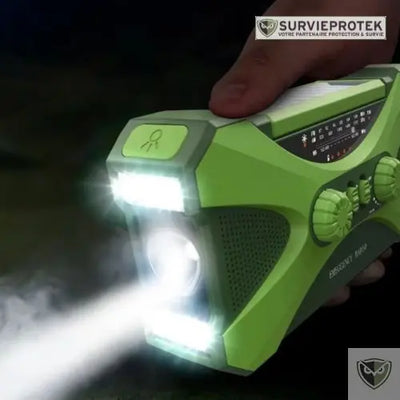 radio lampe SOS rechargeable