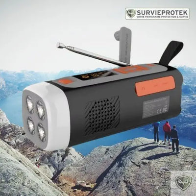 radio d’urgence solaire multifonctions