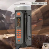 radio d’urgence solaire rechargeable