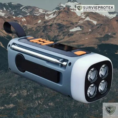 radio d’urgence solaire usb
