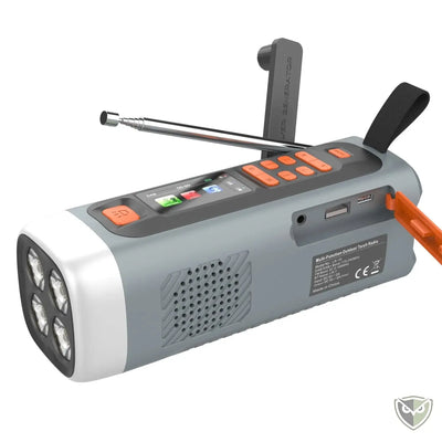 radio d’urgence solaire légère