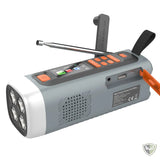 radio d’urgence solaire légère