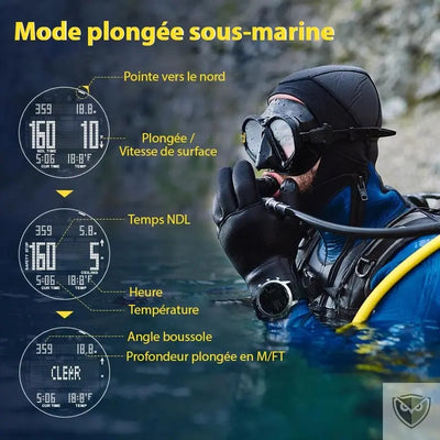 montre de plongée ordinateur plongée