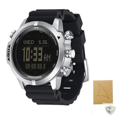 NORTH EDGE™ AQUA Montre Tactique et Ordinateur de Plongée survieprotek