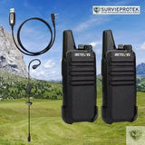 talkie walkie rechargeable trek
