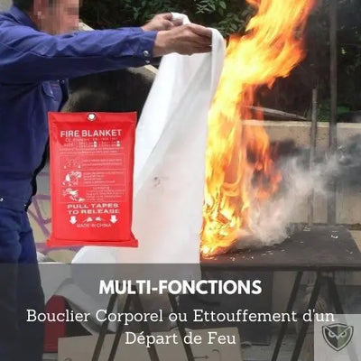 couverture anti feu fibre de verre