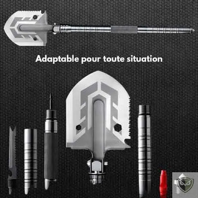 pelle de survie camping