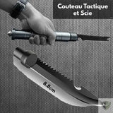 pelle de survie tactique