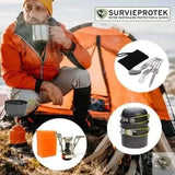 set de cuisine camping