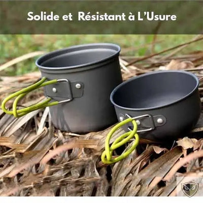 set de cuisine camping solide