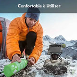 set de cuisine camping avec réchaud