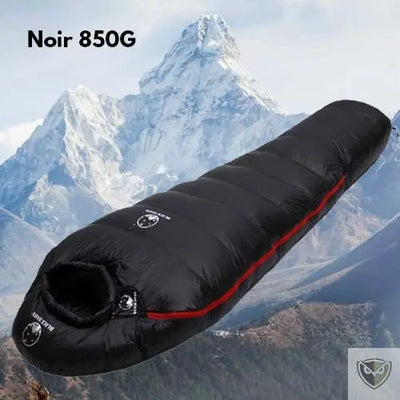 Sac de Couchage Grand Froid Duvet Ultra Compact Noir 850 gr