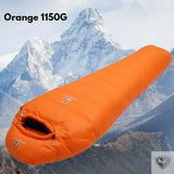 Sac de Couchage Grand Froid Duvet Ultra Compact Orange 1150gr