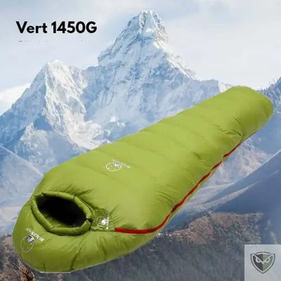 Sac de Couchage Grand Froid Duvet Ultra Compact verty 1450gr