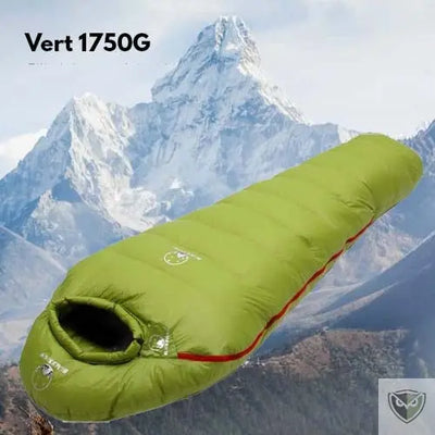 Sac de Couchage Grand Froid Duvet Ultra Compact vert 1750gr