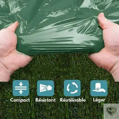 couverture de survie réutilisable résistante