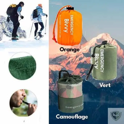 couverture de survie réutilisable léger