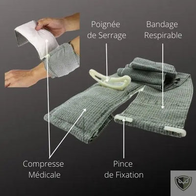 EMS™ Bandage Compressif Israélien survieprotek