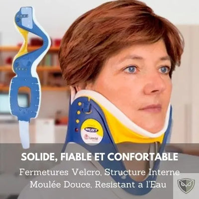 EMS® Collier Cervical Adulte de Premiers Secours 4 Niveaux Ajustables survieprotek