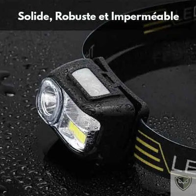 Lampe frontale rechargeable randonnée