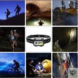 LELITEN™ Lampe Frontale à Capteur et Filtre Rouge survieprotek