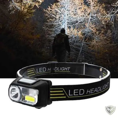LELITEN™ Lampe Frontale à Capteur et Filtre Rouge survieprotek