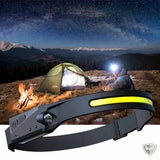 LELITEN™ Lampe Frontale en Silicone Ultra-Légère à Capteur survieprotek