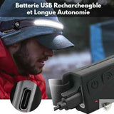 LELITEN™ Lampe Frontale en Silicone Ultra-Légère à Capteur survieprotek