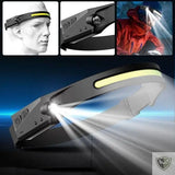 LELITEN™ Lampe Frontale en Silicone Ultra-Légère à Capteur survieprotek