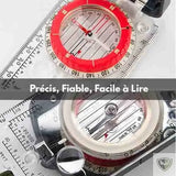Naturehike™ Boussole Orientation Randonnée Professionnelle Multi-fonctions BOUSSOLE MILLIEME FACILE A ULTILISER