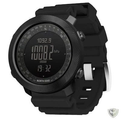 North Edge™ Smartwatch Apache 3 Montre Tactique Militaire Intelligente bracelet silicone