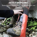 attelle modelable secours